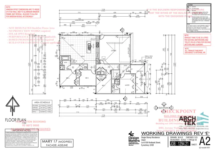 Floorplan of Homely house listing, 4 Redbank Street, Eynesbury VIC 3338