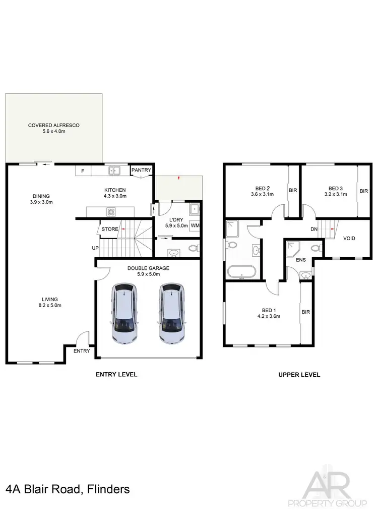 Floorplan of Homely house listing, 4a Blair Road, Flinders NSW 2529