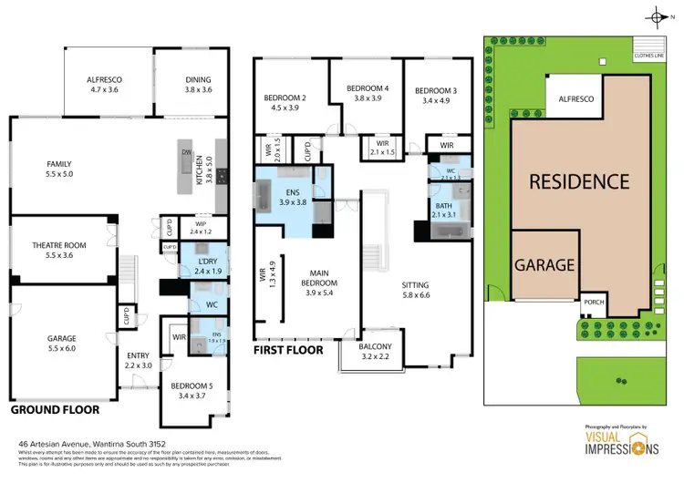 Floorplan of Homely house listing, 46 Artesian Avenue, Wantirna South VIC 3152
