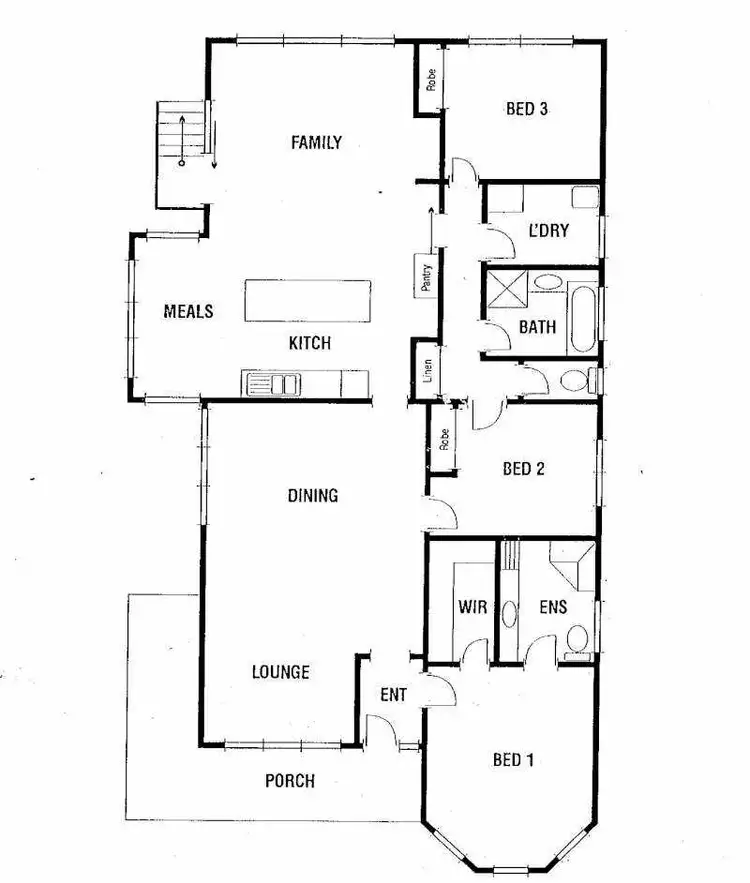 Floorplan of Homely house listing, 44a Childers Street, Kew VIC 3101