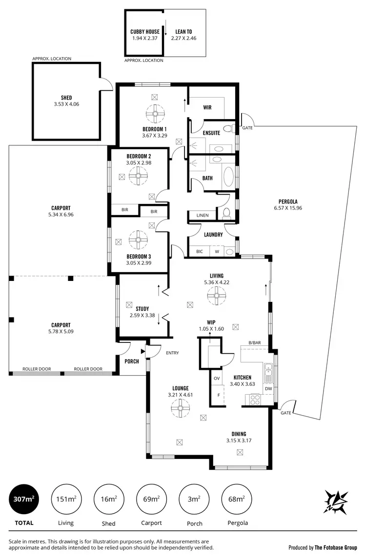 Floorplan of Homely house listing, 33 Highfield Drive, Aberfoyle Park SA 5159