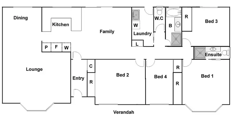 Floorplan of Homely house listing, 29 Cowdery Place, Monash ACT 2904