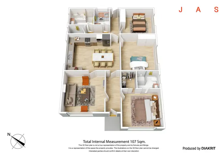 Floorplan of Homely house listing, 1/18 Langshaw Street, Altona North VIC 3025