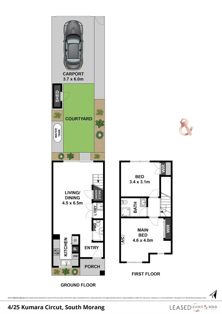 Floorplan of Homely house listing, 4/25 Kumara Circuit, South Morang VIC 3752