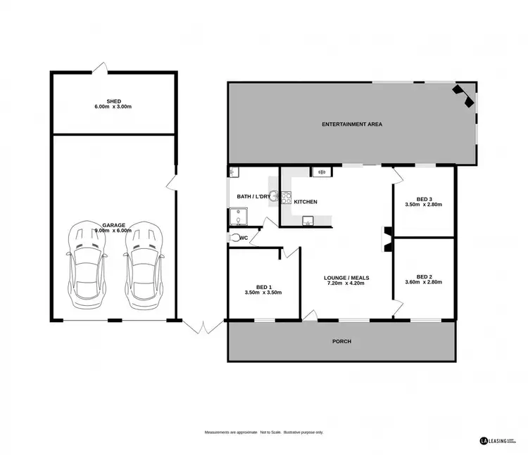 Floorplan of Homely house listing, 2 Buckland Court, Burrumbuttock NSW 2642