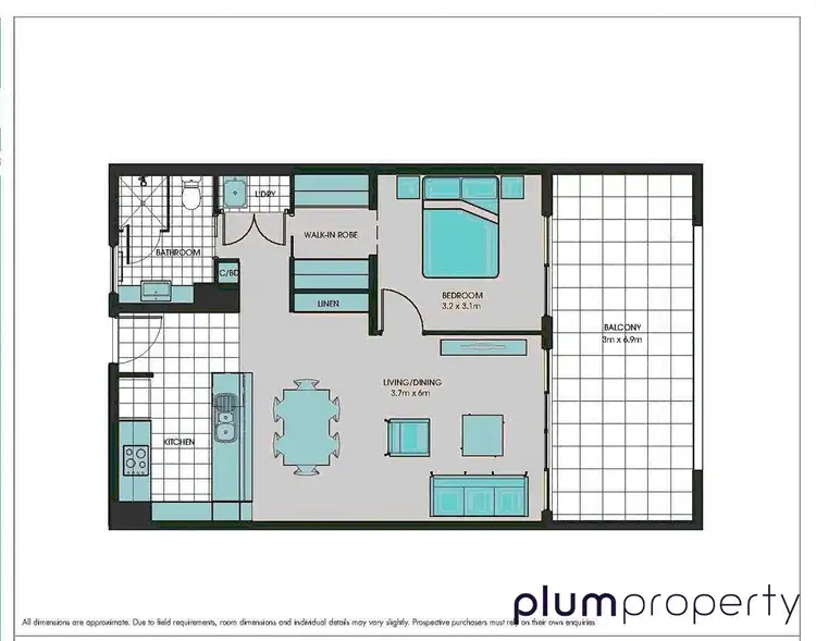 Floorplan of Homely unit listing, 28/29 Alpha Street, Taringa QLD 4068