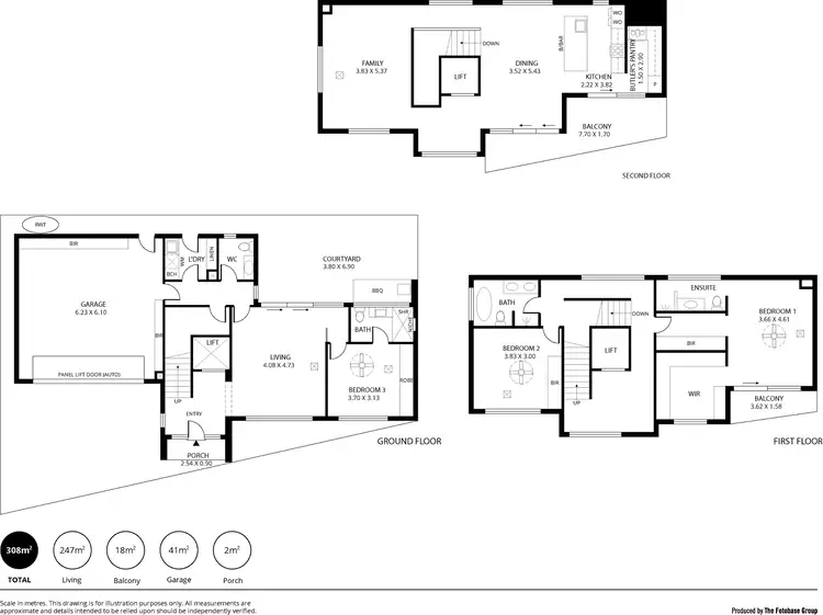 Floorplan of Homely house listing, 25A Wilkinson Avenue, Somerton Park SA 5044