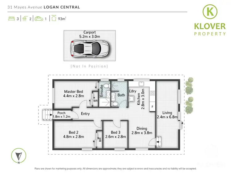 Floorplan of Homely house listing, 31 Mayes Avenue, Logan Central QLD 4114