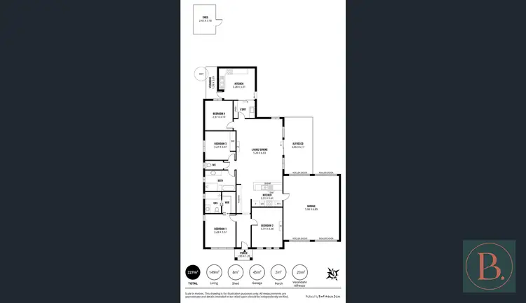 Floorplan of Homely house listing, 13 The Broadway, Murray Bridge SA 5253