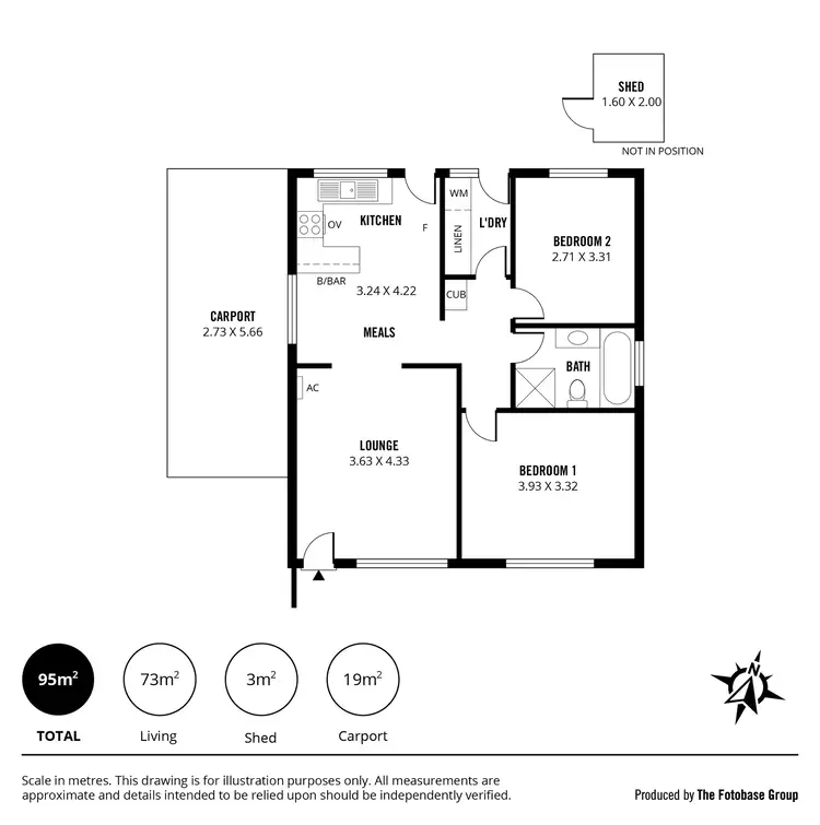 Floorplan of Homely house listing, 5/2 Frederick Street, South Brighton SA 5048