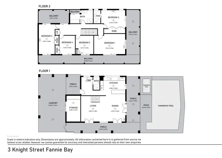 Floorplan of Homely house listing, 3 Knight Street, Fannie Bay NT 820