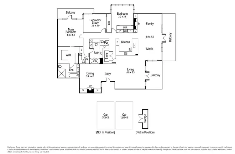 Floorplan of Homely apartment listing, 8/28 Bay Street, Brighton VIC 3186