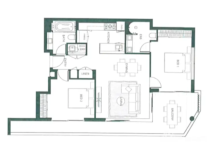 Floorplan of Homely house listing, 134/2 Lucas Street, Lutwyche QLD 4030