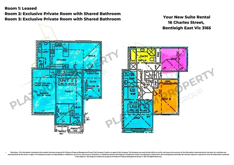 Floorplan of Homely studio listing, 16 Charles Street, Bentleigh East VIC 3165