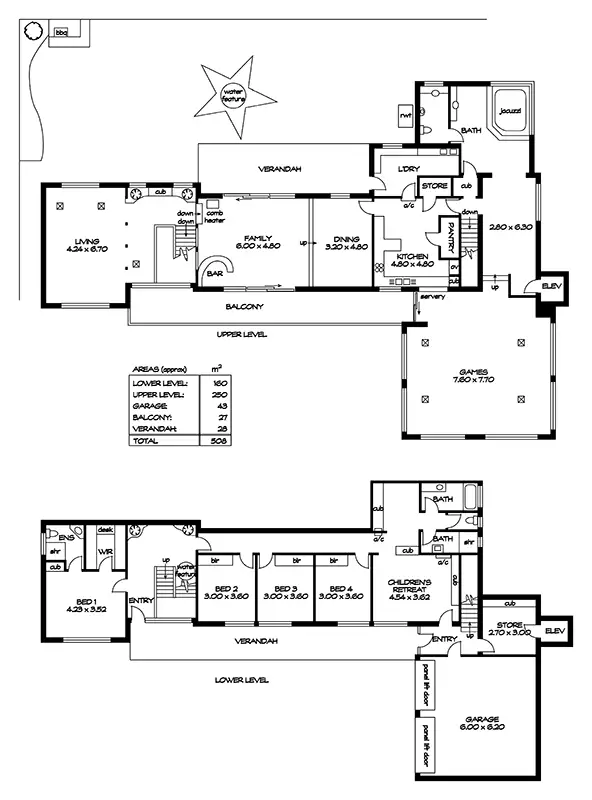 Floorplan of Homely house listing, 8 Darrell Ave, Wattle Park SA 5066