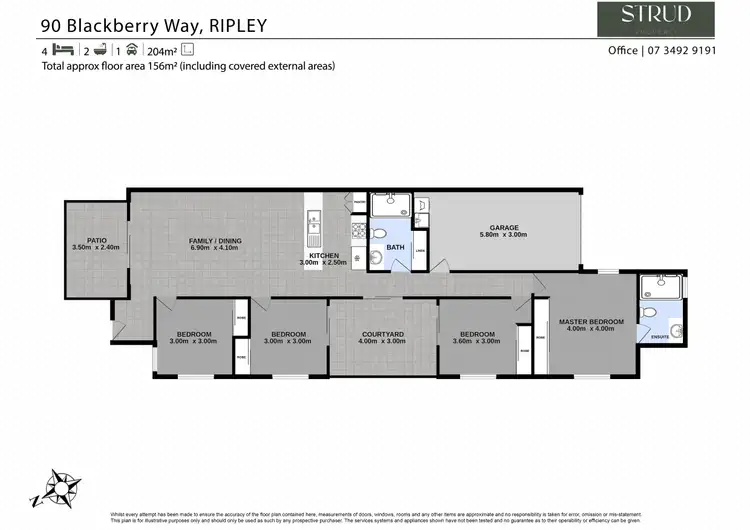 Floorplan of Homely house listing, 90 Blackberry Way, Ripley QLD 4306