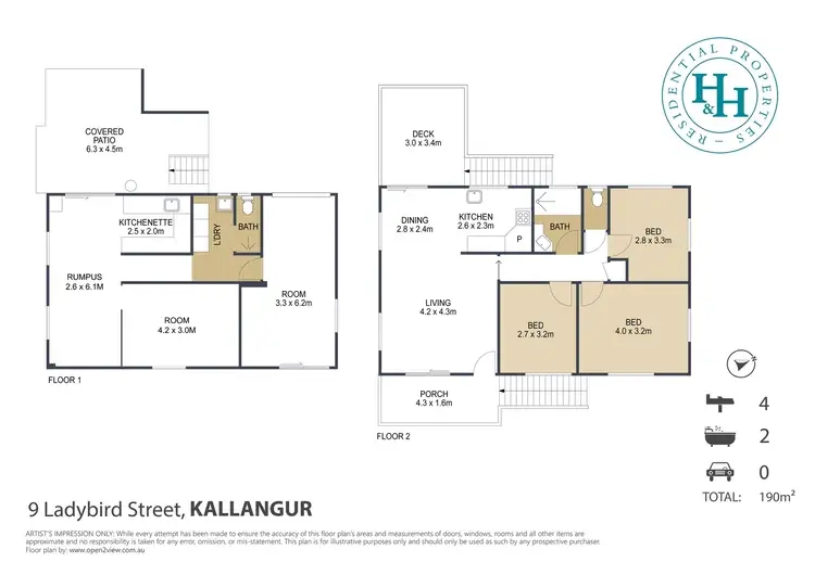 Floorplan of Homely house listing, 9 Ladybird Street, Kallangur QLD 4503