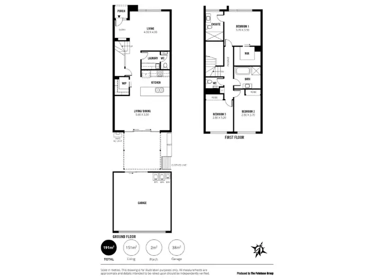 Floorplan of Homely townhouse listing, TH9 Hackett Way, Brighton SA 5048