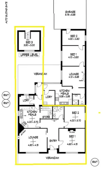 Floorplan of Homely house listing, 48 Stephens Avenue, Torrensville SA 5031