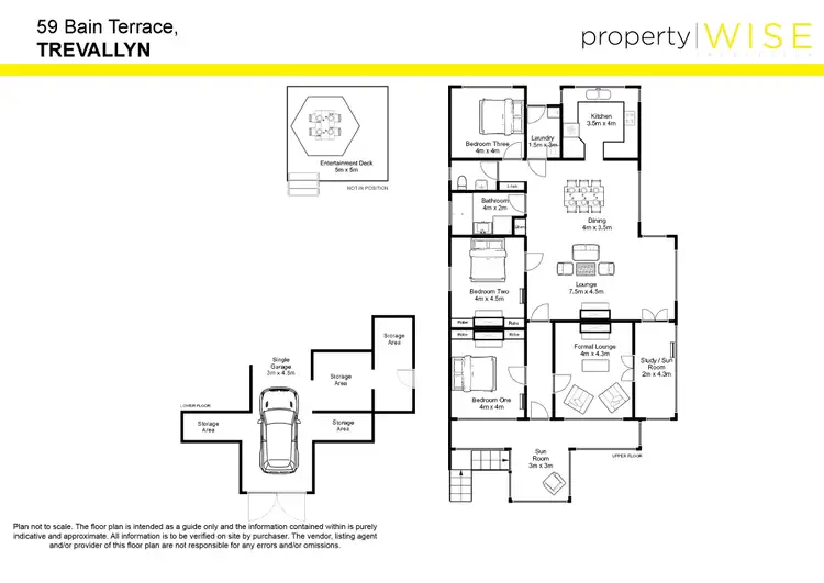 Floorplan of Homely house listing, 59 Bain Terrace, Trevallyn TAS 7250