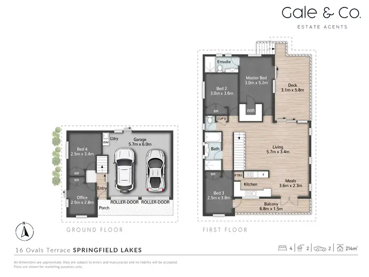 Floorplan of Homely house listing, 16 Ovals Terrace, Springfield Lakes QLD 4300