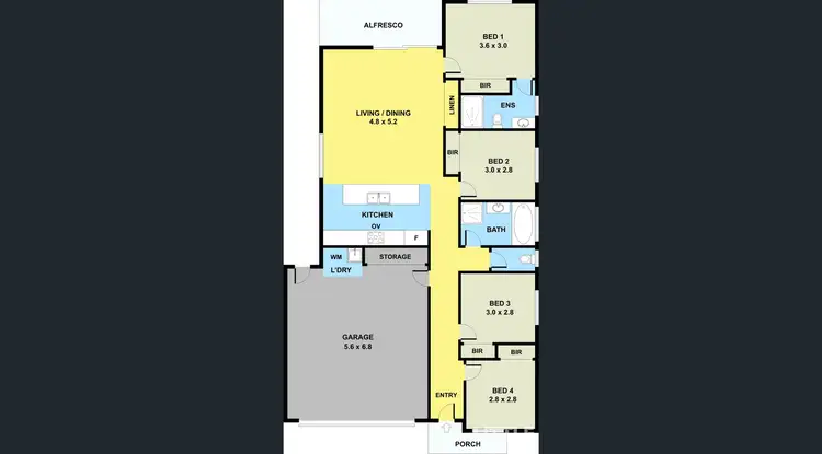 Floorplan of Homely house listing, 19 Eclipse Circuit, Burpengary East QLD 4505