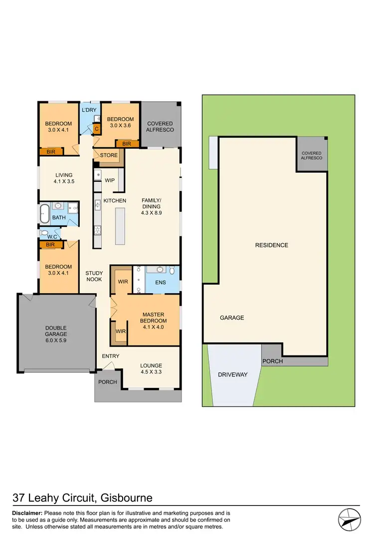 Floorplan of Homely house listing, 37 Leahy Circuit, Gisborne VIC 3437