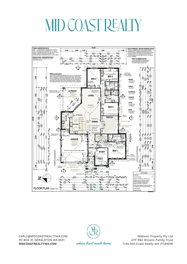 Floorplan of Homely house listing, 43 Waterfront Circle, Drummond Cove WA 6532