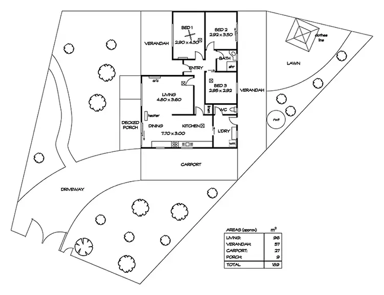 Floorplan of Homely house listing, 19 Wattle Avenue, Dry Creek SA 5094