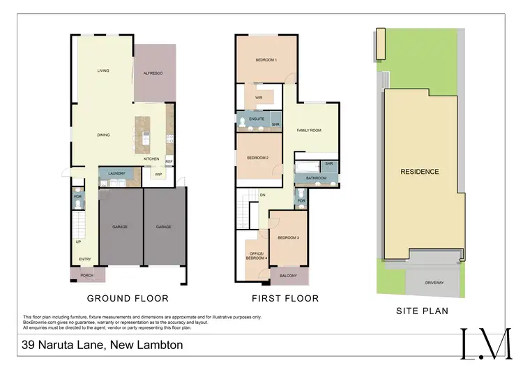 Floorplan of Homely house listing, 39 Naruta Lane, New Lambton NSW 2305