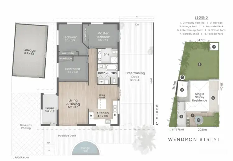 Floorplan of Homely house listing, 55 Wendron Street, Rochedale South QLD 4123