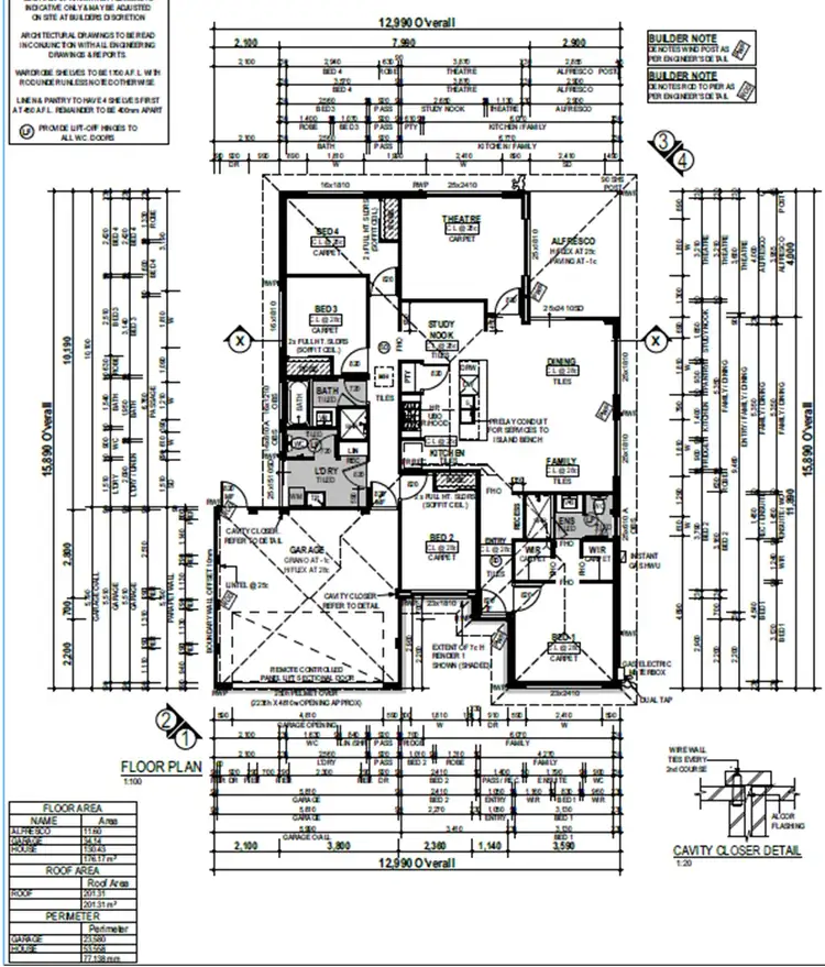Floorplan of Homely house listing, 18 Tamblyn Place, Wellard WA 6170