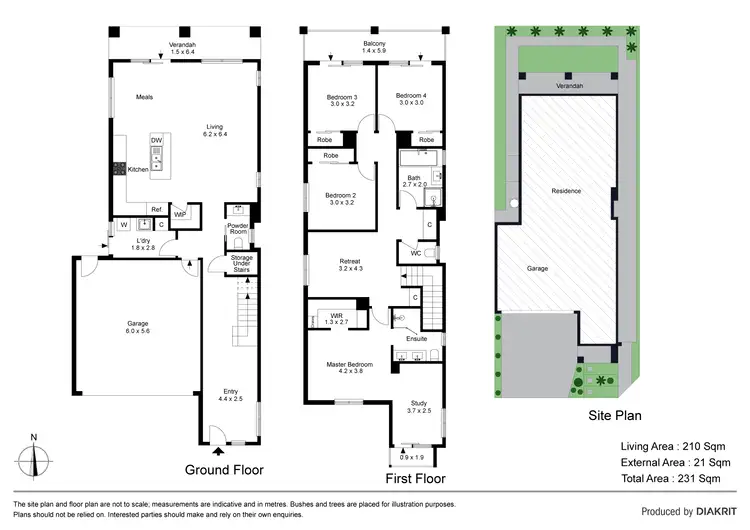 Floorplan of Homely house listing, 21 Mattina Circuit, Greenvale VIC 3059