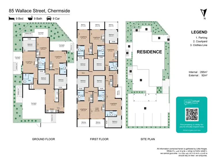 Floorplan of Homely apartment listing, 2/85 Wallace St, Chermside QLD 4032