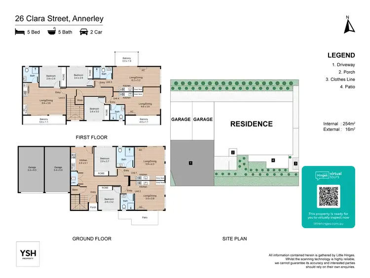 Floorplan of Homely apartment listing, 5/57 Tamworth St, Annerley QLD 4103