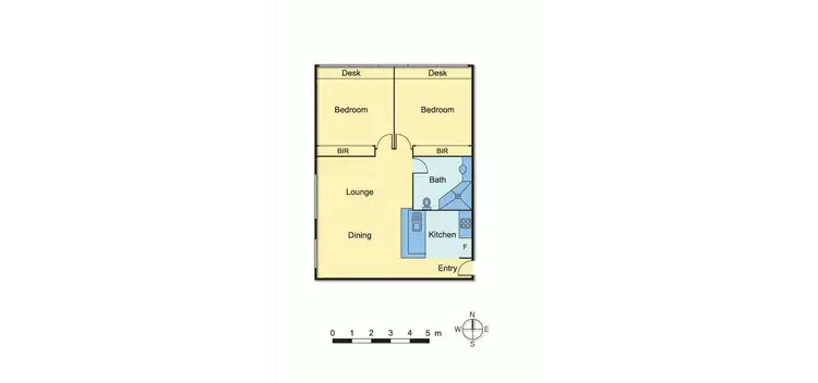 Floorplan of Homely apartment listing, 1603/570 Lygon Street, Carlton VIC 3053