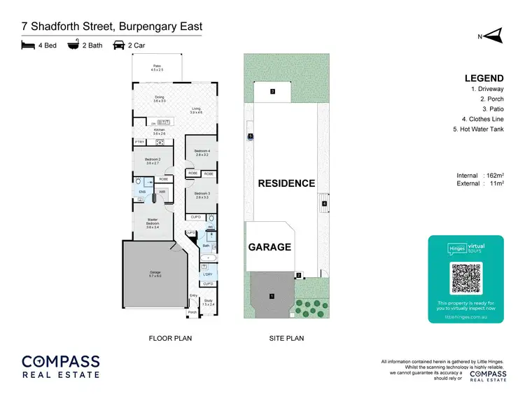 Floorplan of Homely house listing, 7 Shadforth Street, Burpengary East QLD 4505