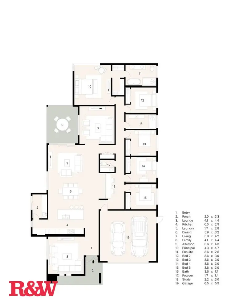 Floorplan of Homely house listing, 9 Hewitson Court, Gledswood Hills NSW 2557