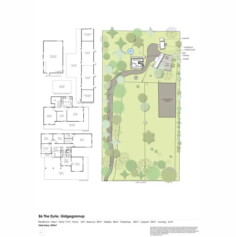 Floorplan of Homely house listing, 86 The Eyrie, Gidgegannup WA 6083