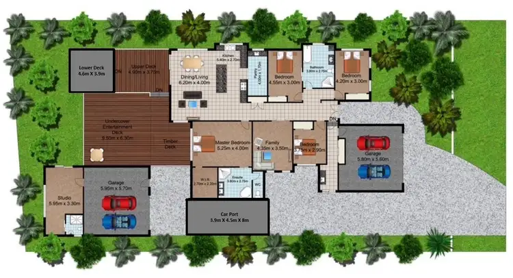 Floorplan of Homely house listing, 20 Coombe Avenue, Hope Island QLD 4212