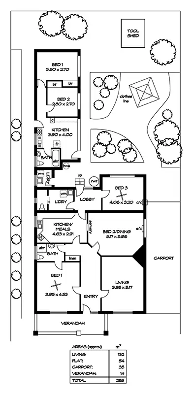 Floorplan of Homely house listing, 6 Moore Street, Prospect SA 5082