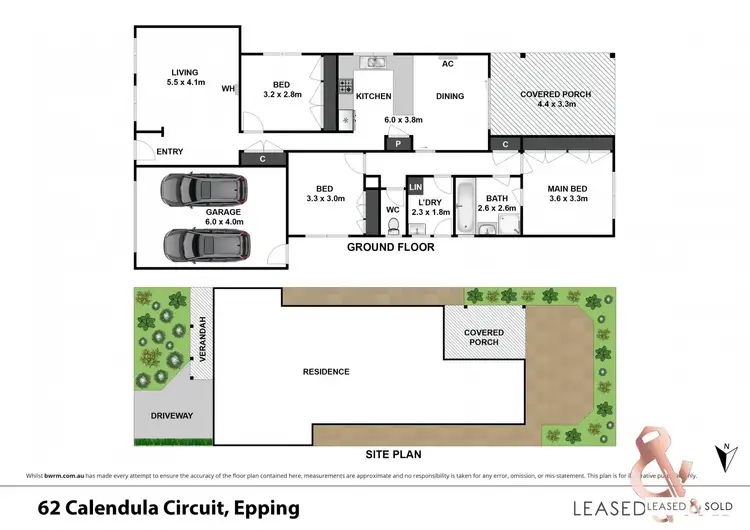 Floorplan of Homely house listing, 62 Calendula Circuit, Epping VIC 3076