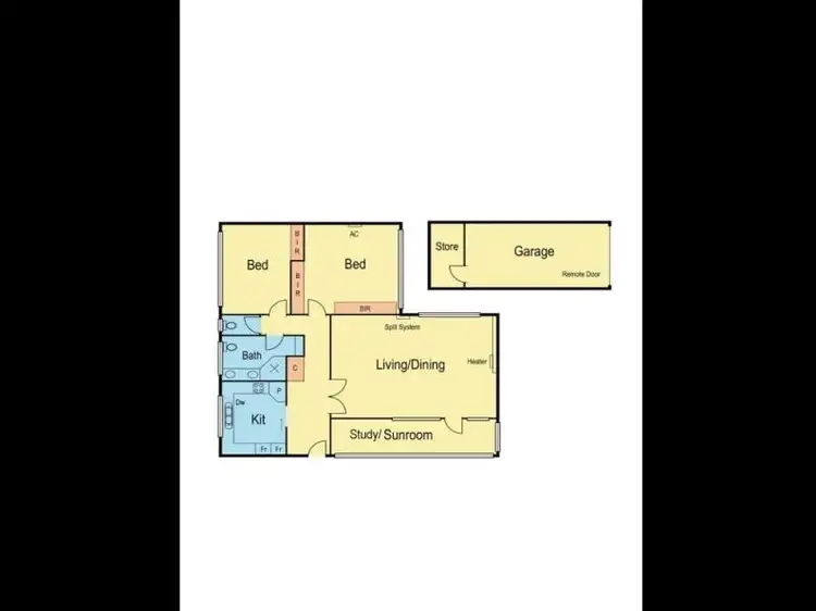 Floorplan of Homely apartment listing, 1/311 Alma Road, Caulfield North VIC 3161
