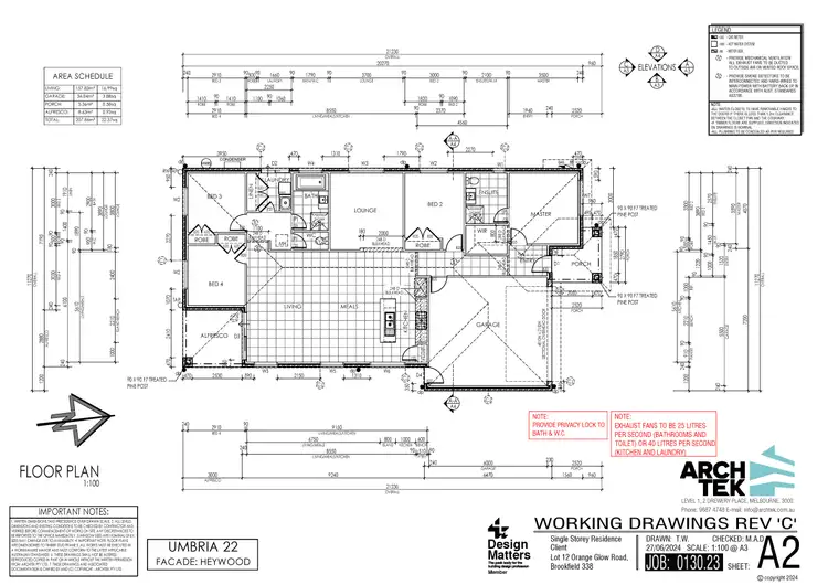 Floorplan of Homely house listing, 27 Orange Glow Road, Brookfield VIC 3338