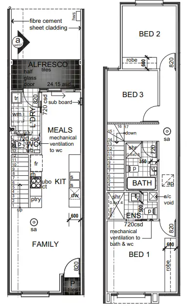 Floorplan of Homely other listing, 6A Hill Smith Boulevard, St Clair SA 5011