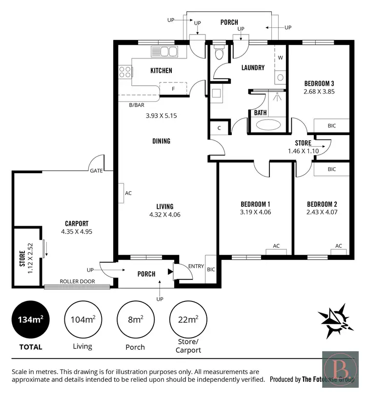 Floorplan of Homely house listing, 23 Brindisi Road, Hackham West SA 5163