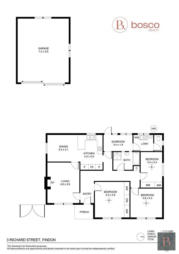 Floorplan of Homely house listing, 3 Richard Street, Findon SA 5023
