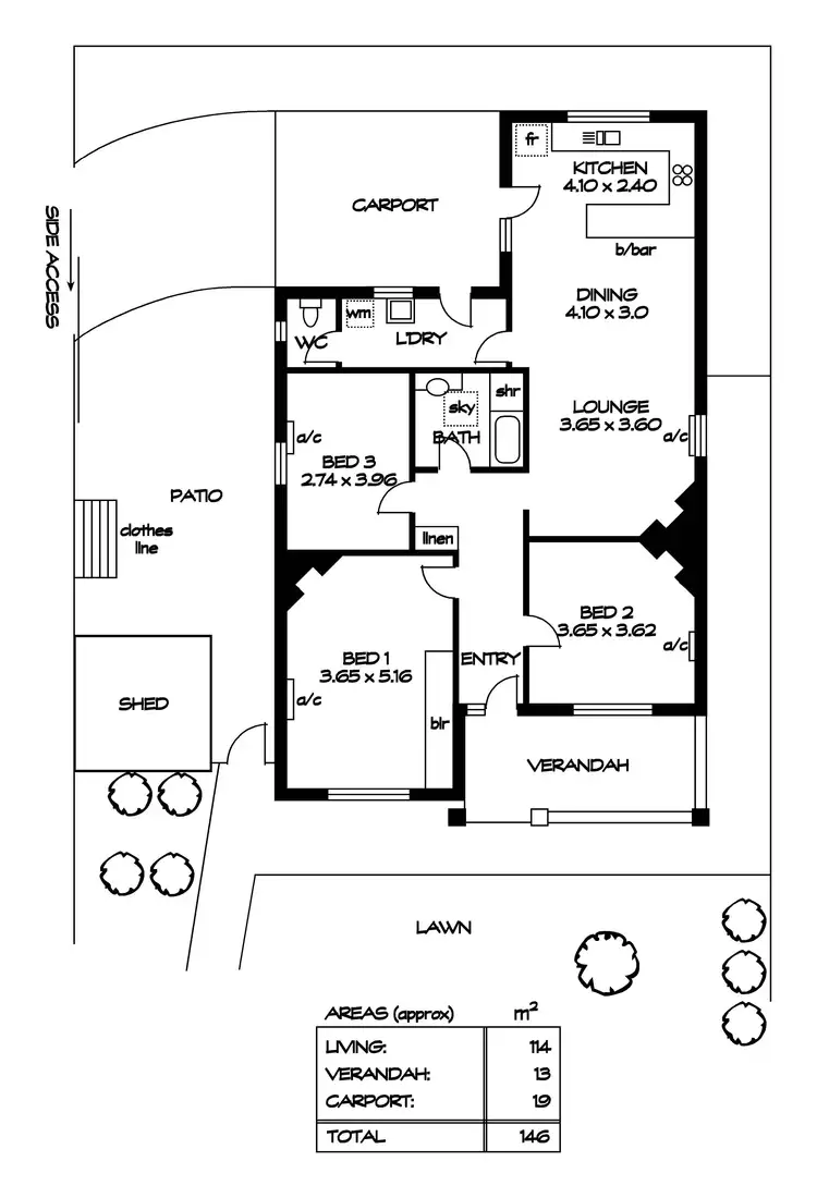 Floorplan of Homely house listing, 445 Regency Road, Prospect SA 5082