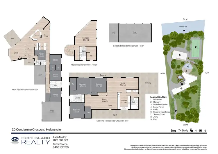 Floorplan of Homely house listing, 20 Condamine Crescent, Helensvale QLD 4212