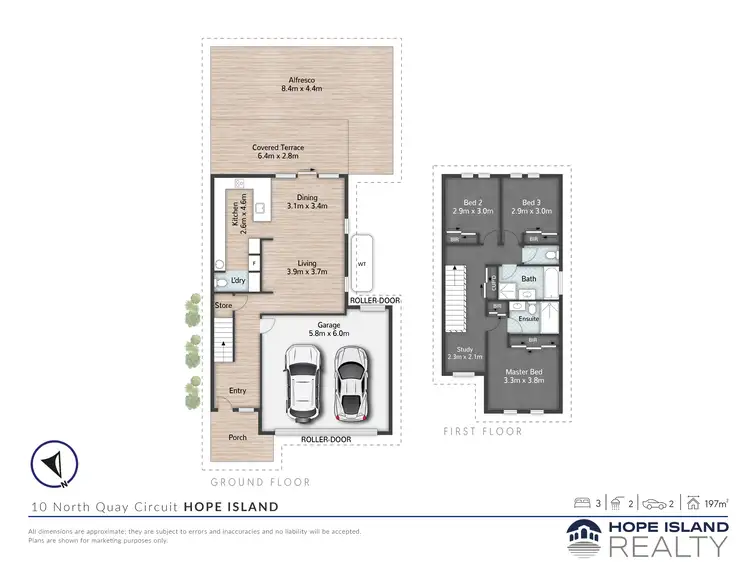 Floorplan of Homely house listing, 10 North Quay Circuit, Hope Island QLD 4212